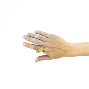 Node brass ring
