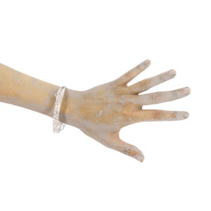 Trame silver bracelet