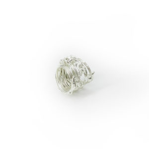 Trama silver ring